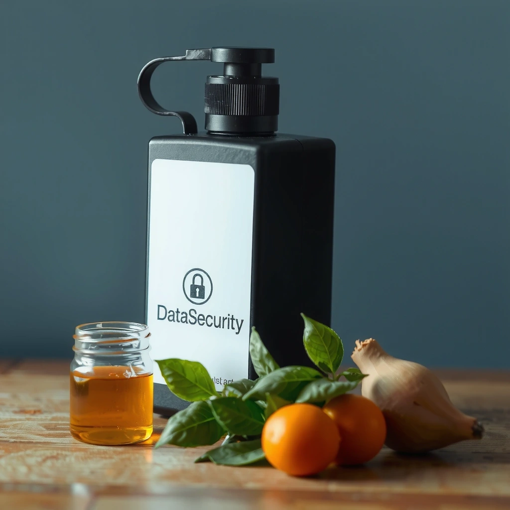 Abstrakte Darstellung von Datensicherheit